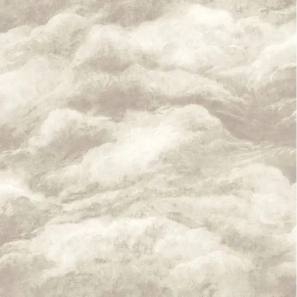 Cloud Weave Wallpaper - Taupe Sample 1