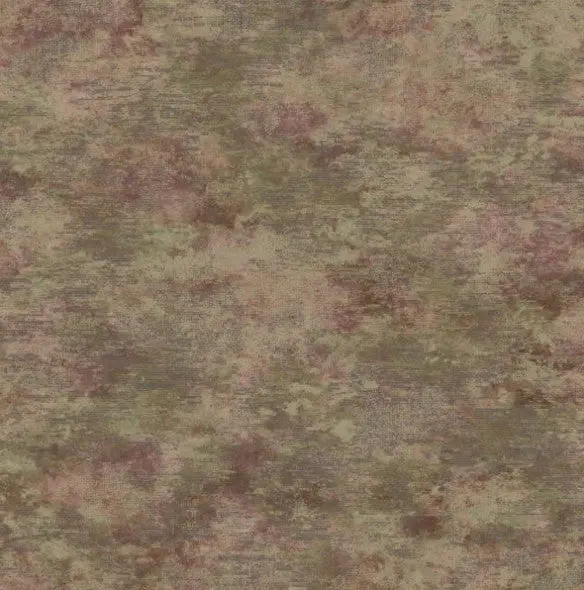 Ozbek Metallic Wallpaper-  Maroon / Khaki Sample 1