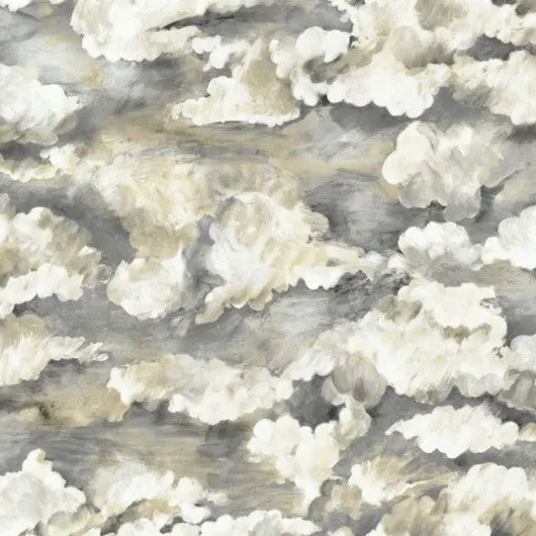 Sora Cloud Wallpaper - Charcoal Sample 1