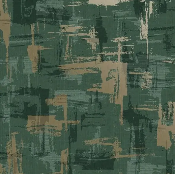 Eleanora Geo Teal Wallpaper Sample 1