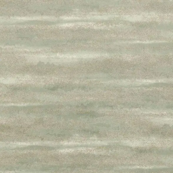 Horizon Bead Metallic Wallpaper - Sage Sample 1