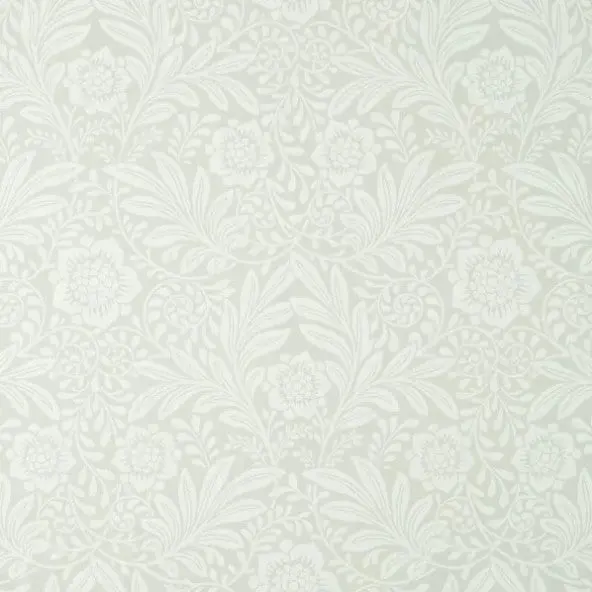 Crown Camille Floral Wallpaper - Grey Sample 1