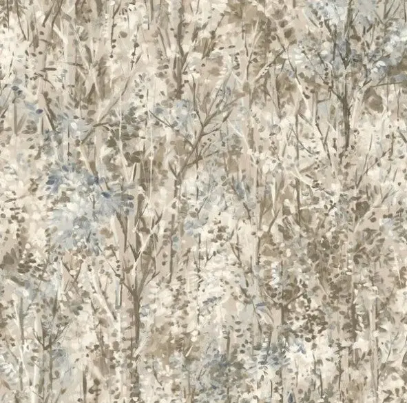 Verdant Tree Wallpaper - Blue Sample 1