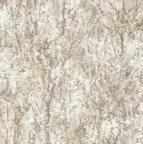 Verdant Tree Wallpaper - Neutral Sample 1