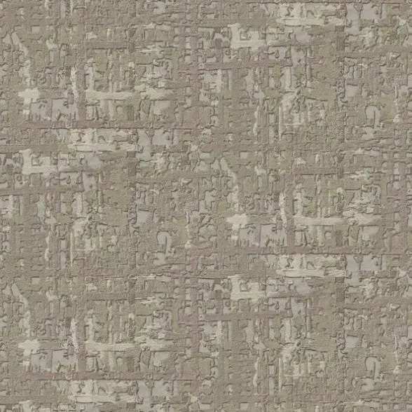 Embellished Silk Basket Weave Taupe Wallpaper Sample 1