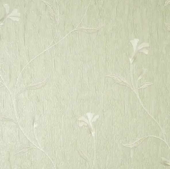 Vymura Bellagio Floral Green Wallpaper Sample 1