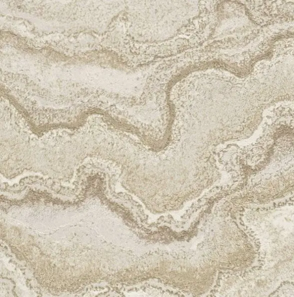 Living Walls Marble Stone Effect Wallpaper - Beige Sample 1