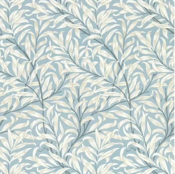 Clarke & Clarke Willow Boughs Wallpaper- Dove Sample 1