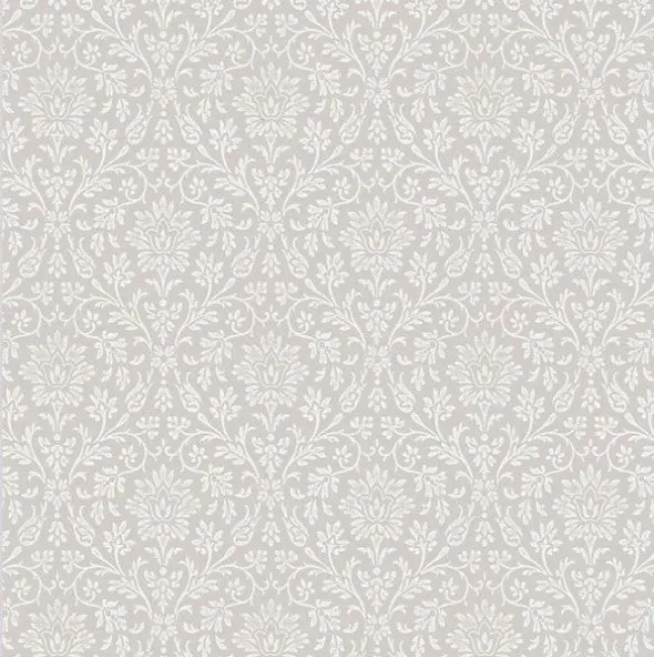 Laura Ashley Annecy Dove Grey Wallpaper Sample 1
