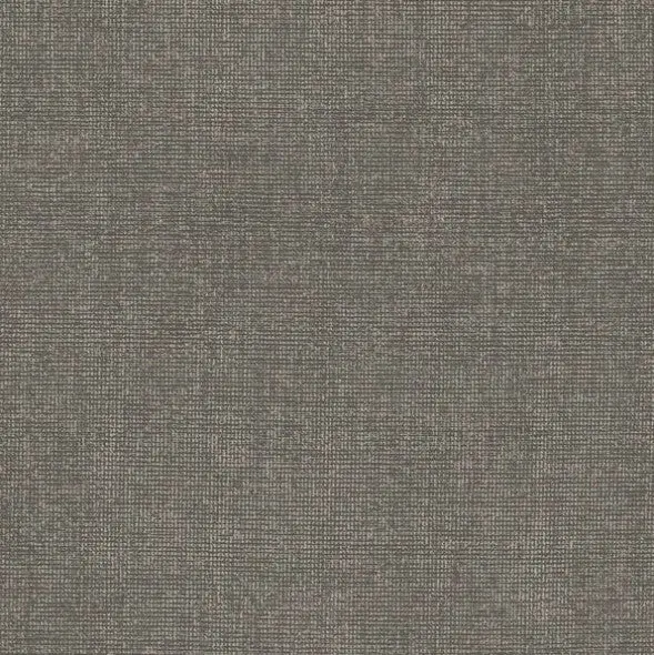 Lulea Hessian Metallic Wallpaper Charcoal Sample 1