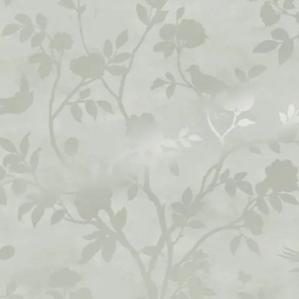 Laura Ashley Eglantine Silhouette Eau De Nil Sample 1