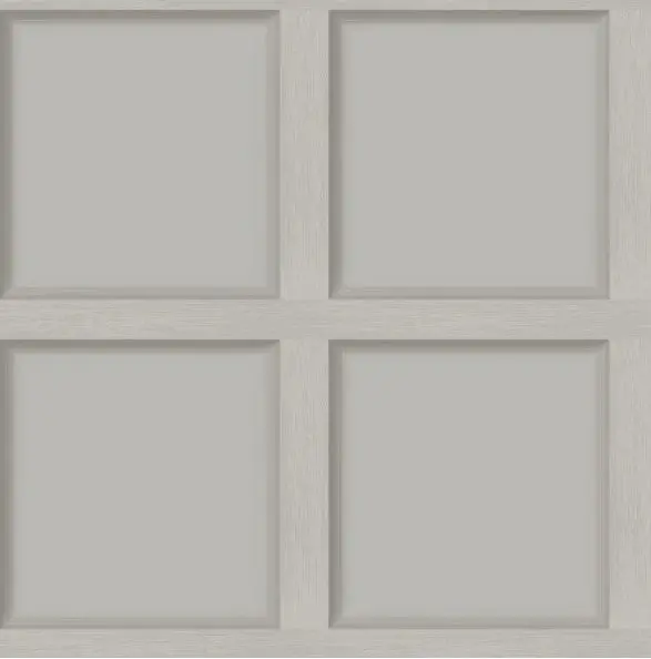 Luxury Wood Panel Wallpaper Warm Grey - Dco Exclusive Sample 1