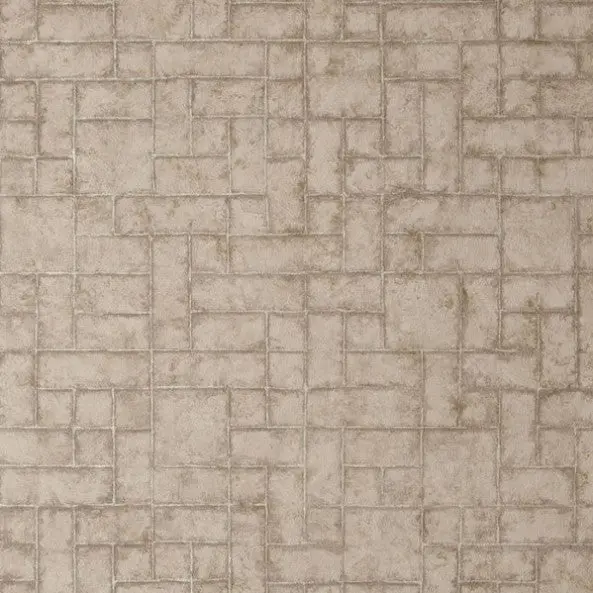 Clarke & Clarke Sandstone Wallpaper- Taupe Sample 1