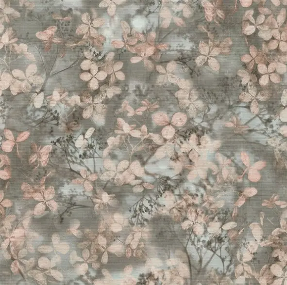 Purity Blossom Floral Wallpaper - Multi Sample 1