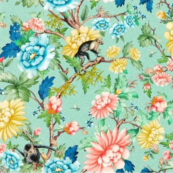 Clarke & Clarke Sapphire Garden Wallpaper - Mineral Sample 1