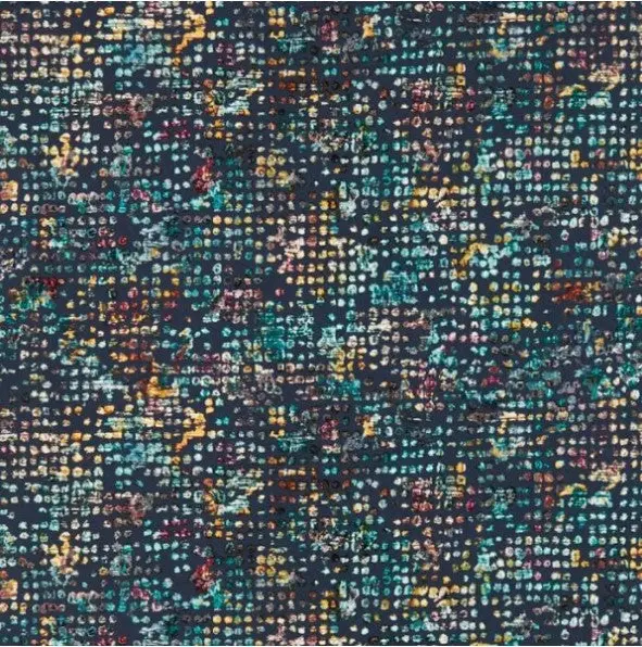 Clarke & Clarke Scintilla Wallpaper- Midnight Sample 1