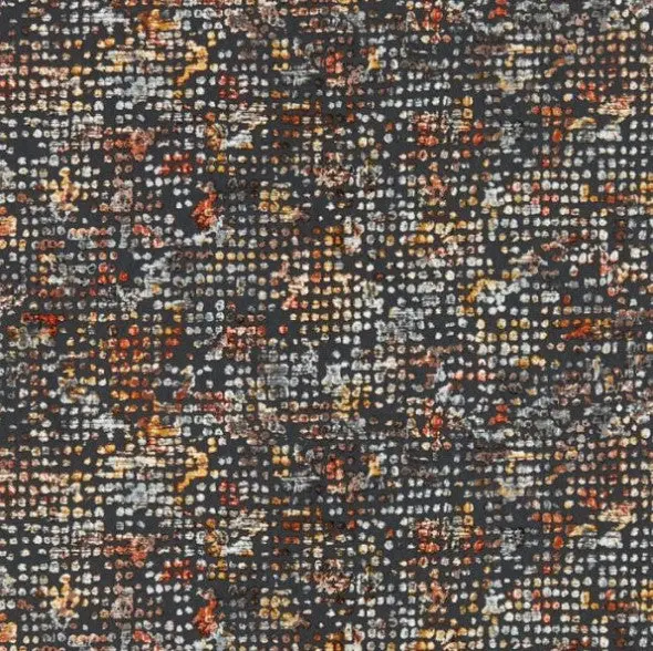 Clarke & Clarke Scintilla Wallpaper- Spice/Dusk Sample 1