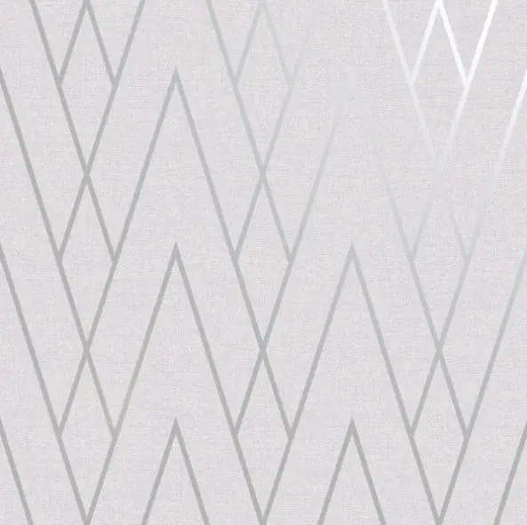Duo Chevron Dco Exclusive Wallpaper Grey Sample 1