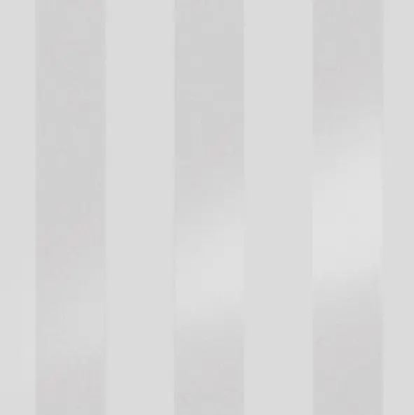 Laura Ashley Lille Pearlescent Stripe Wallpaper - Silver Sample 1