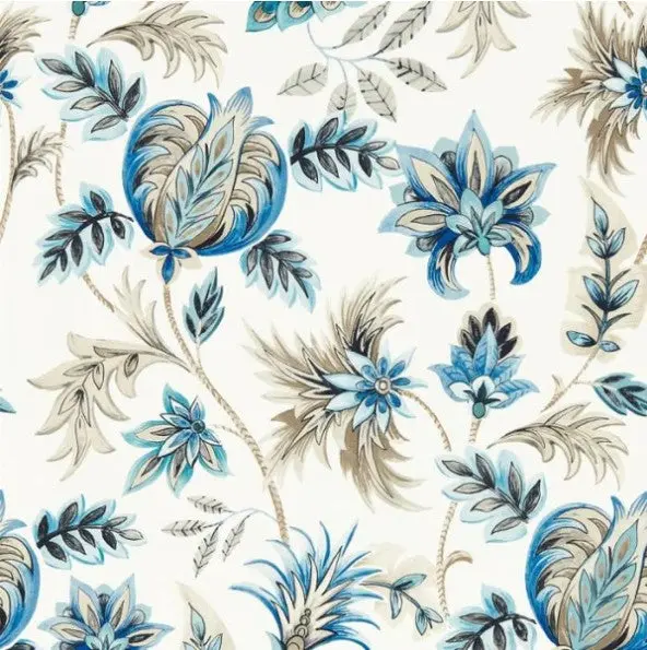 Clarke & Clarke Sizergh Wallpaper - Denim Sample 1