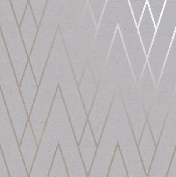 Duo Chevron Dco Exclusive Wallpaper Champagne Sample 1