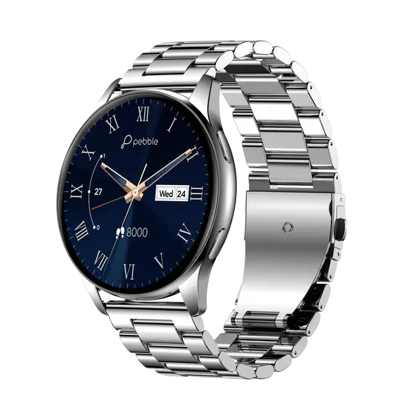 Pebble Pfb50 Mettle Bt Calling Smart Watch 1