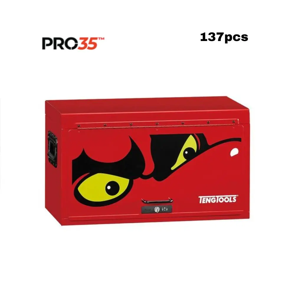 Teng 26" Pro35™ Tool Chest Kit 137Pcs-Red 1