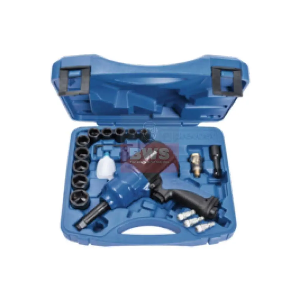 Prevost 1/2" Drive Composite Air Impact Wrench W/ Extended Anvil-Reinforced Twin Hammer 1
