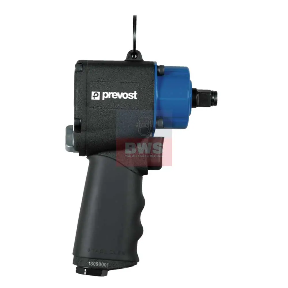 Prevost 1/2" Drive Compact Air Impact Wrench-Single Hammer 1