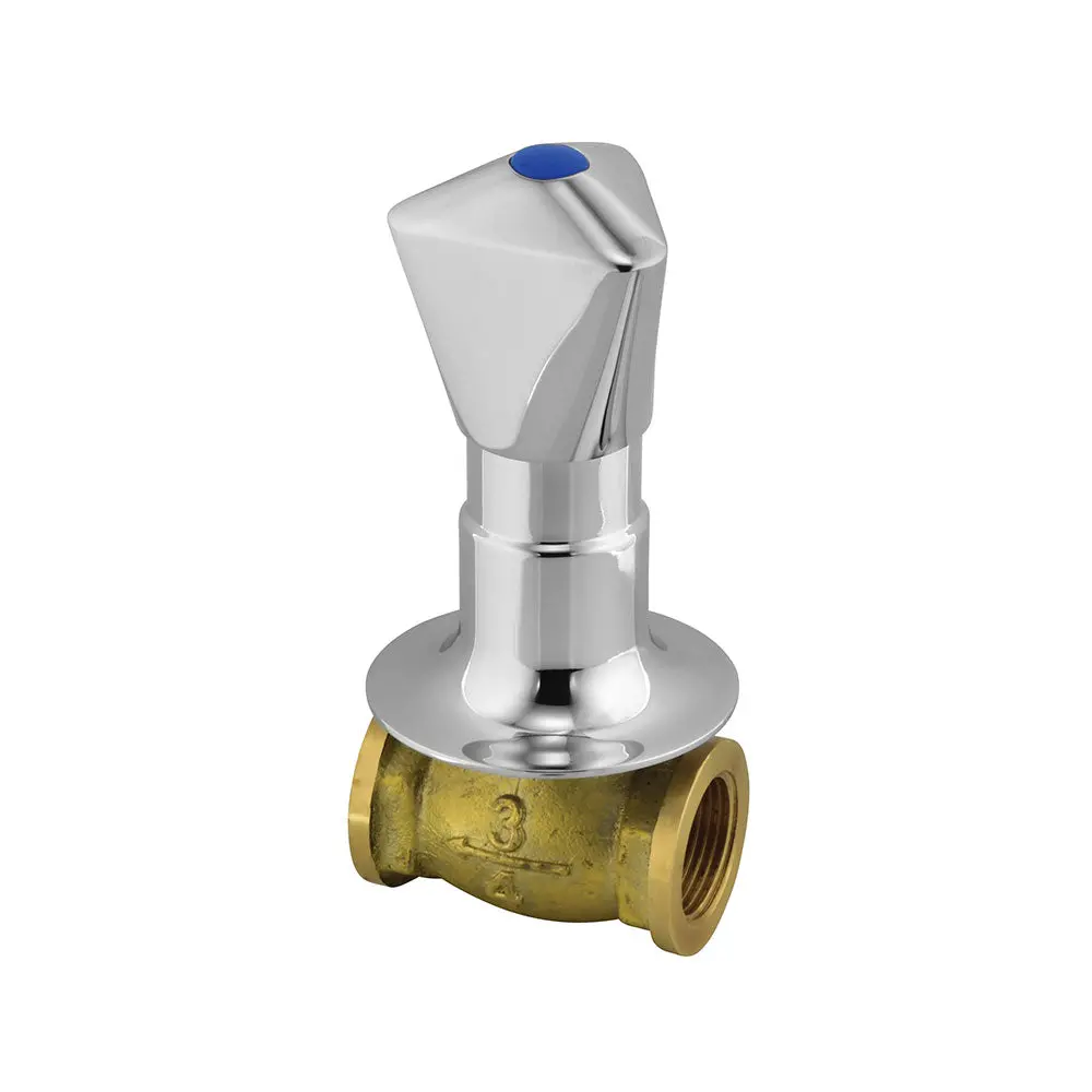 Essco Tropical Concealed Stop Cock Heavy Body With Cap 20 Mm Tqt-Chr-514C 1