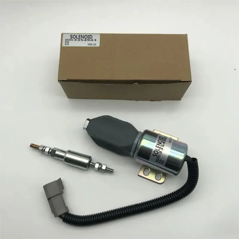 Diselmart 24V Tra130805 970120012010 Fuel Shutdown Solenoid Fits For Cummins 6Ct Vw Ford Heavy Duty Truck 2