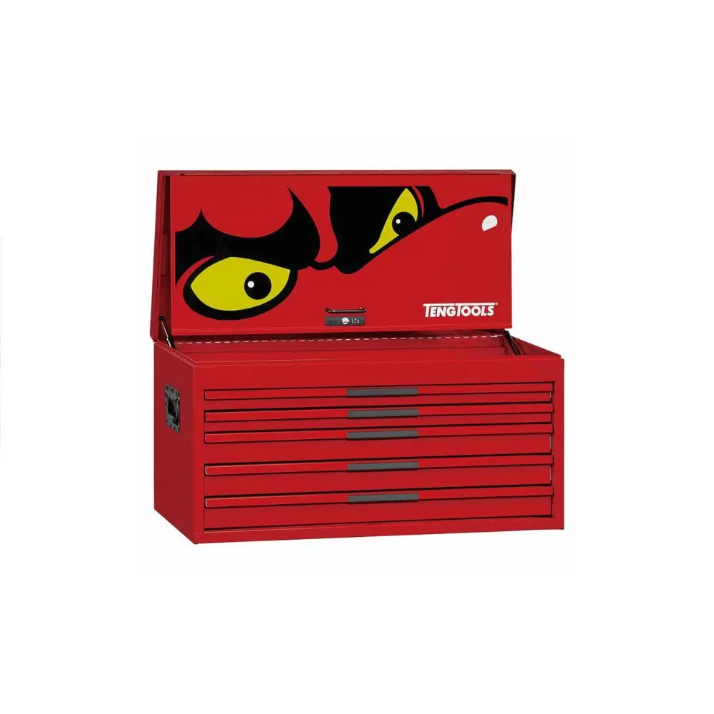Teng Tool Chest 37” Pro35 5 Drawers-Red 2