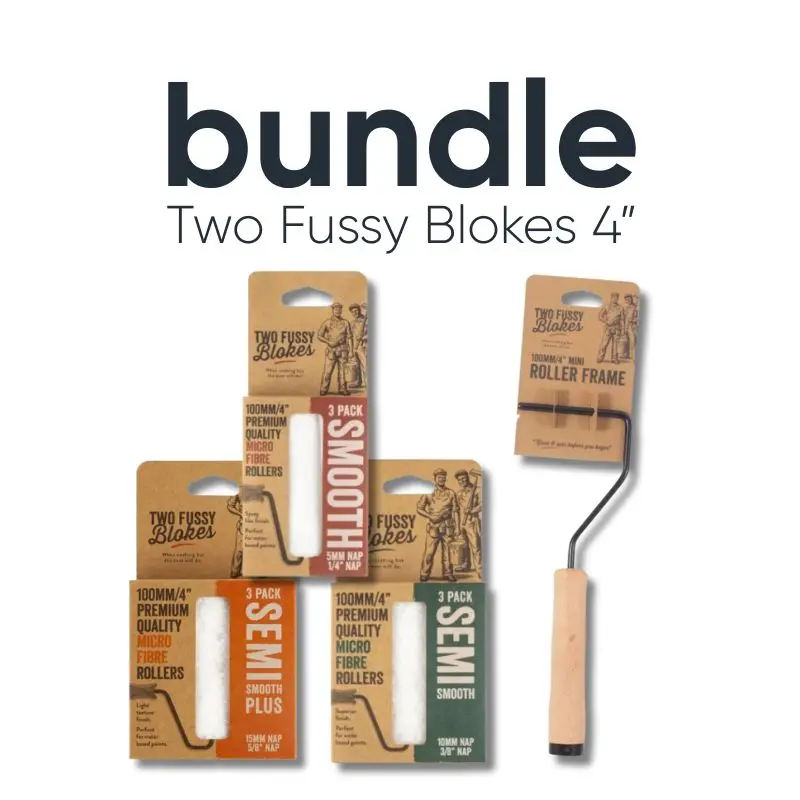 Two Fussy Blokes 4” Roller Bundle 1
