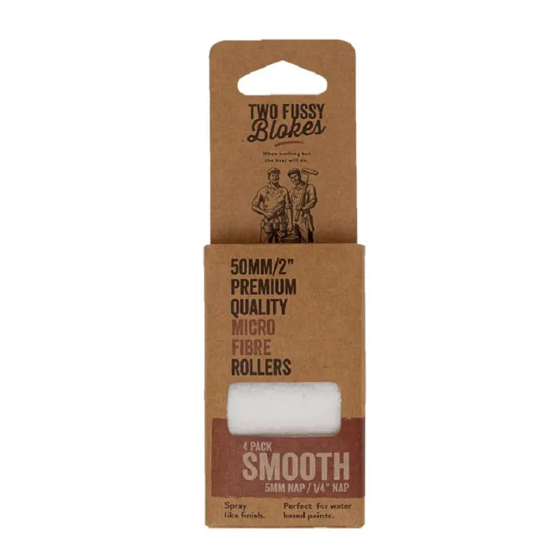 Two Fussy Blokes 2" Mini Roller Sleeves - 4 Pack 1