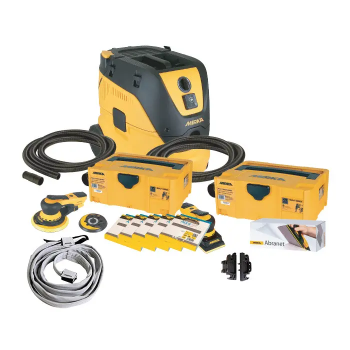 Ultimate Mirka Sanding Deco Kit And Dust Extractor Bundle 1