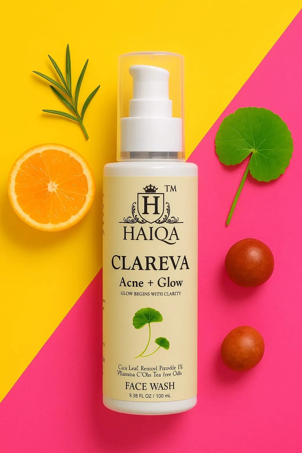Haiqa Clareva Acne Face Wash-100Ml 1