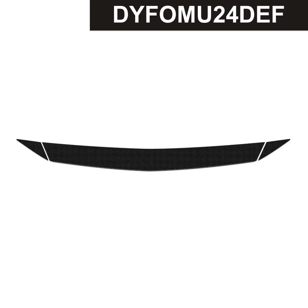 Dynacarbon™ Carbon Front Bumper Deflector For Ford Mustang Non-Performance 2024-2026 1
