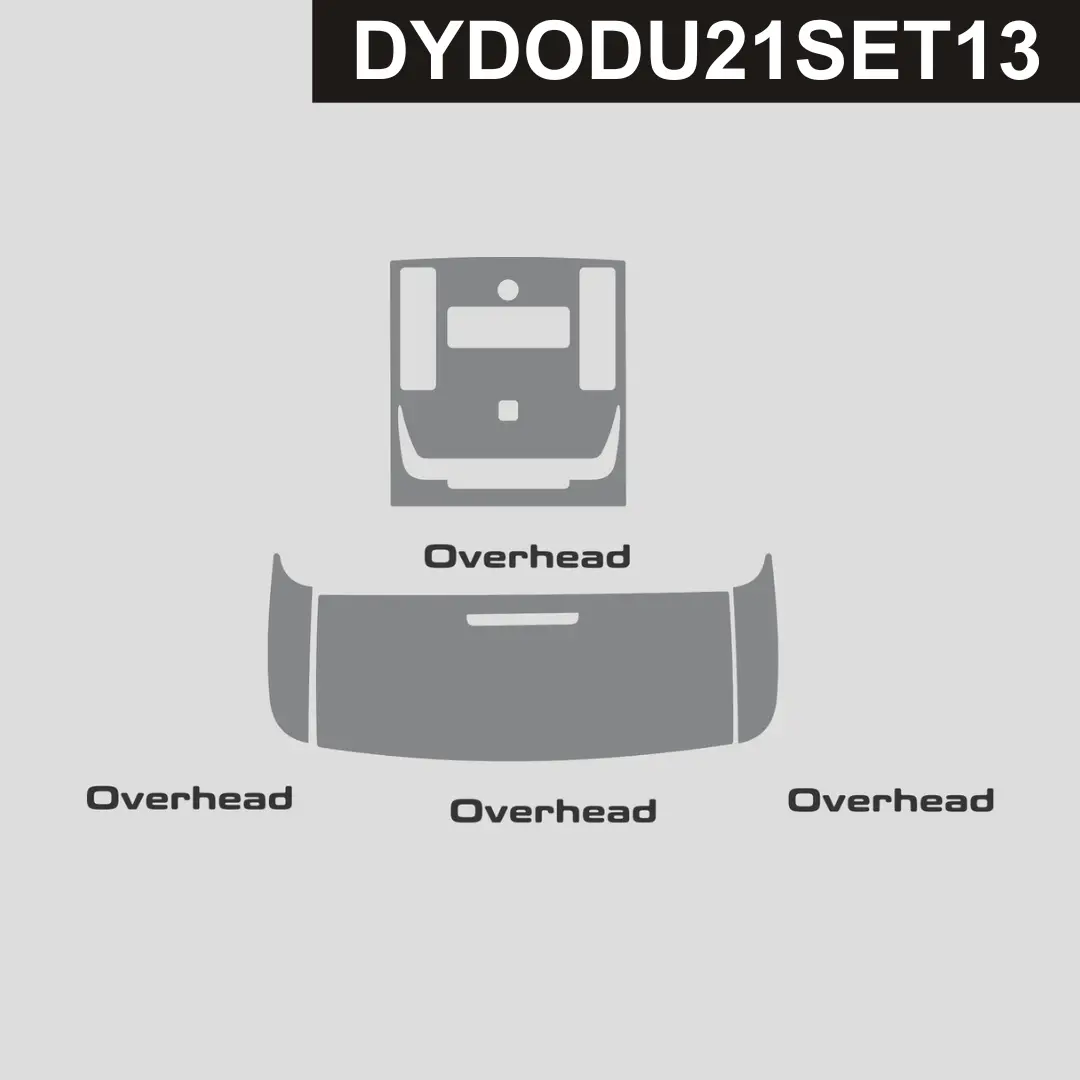 Dynacarbon™️ Carbon Fiber Overhead Trim Dodge Durango 2021-2026 1