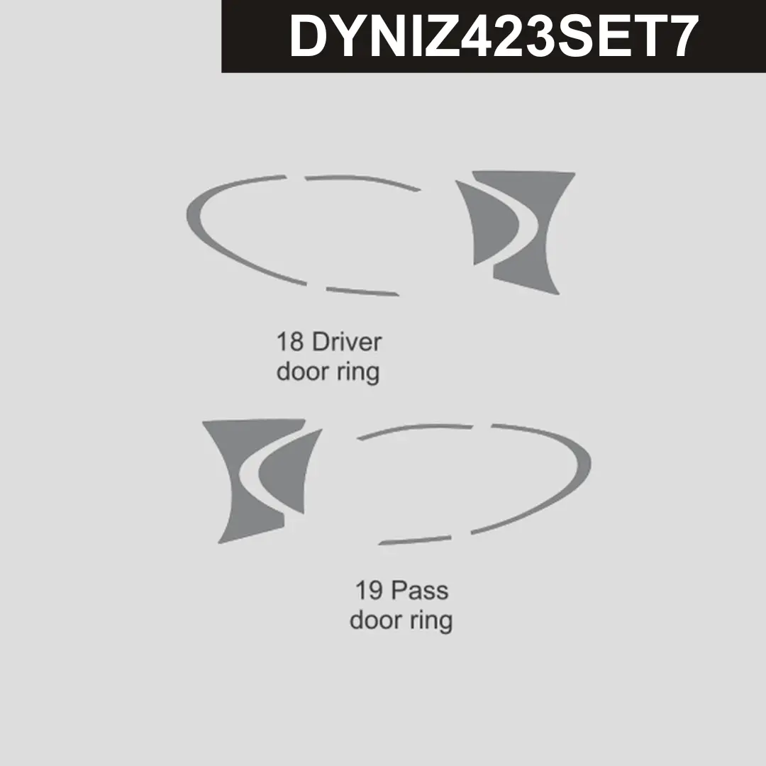 Dynacarbon™️ Carbon Fiber Door Ring Trim Nissan Z 2023-2026 1