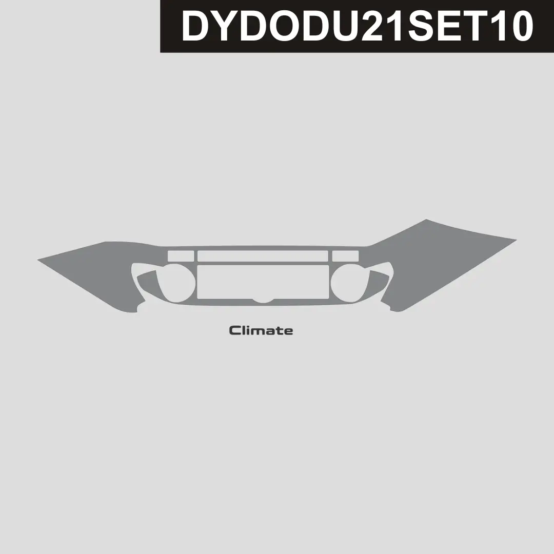 Dynacarbon™️ Carbon Fiber Climate Control Dodge Durango 2021-2026 1