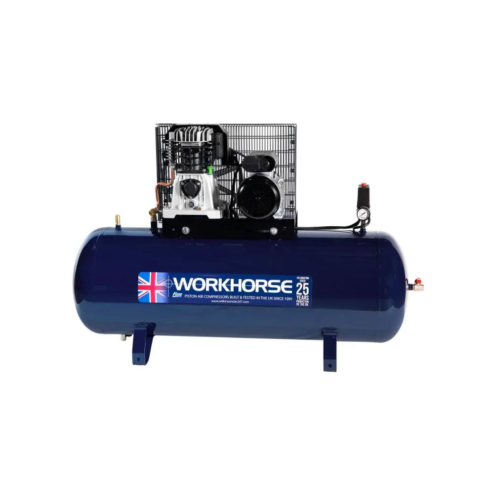 Workhorse Air Compressor 4Hp 200L 230V 1