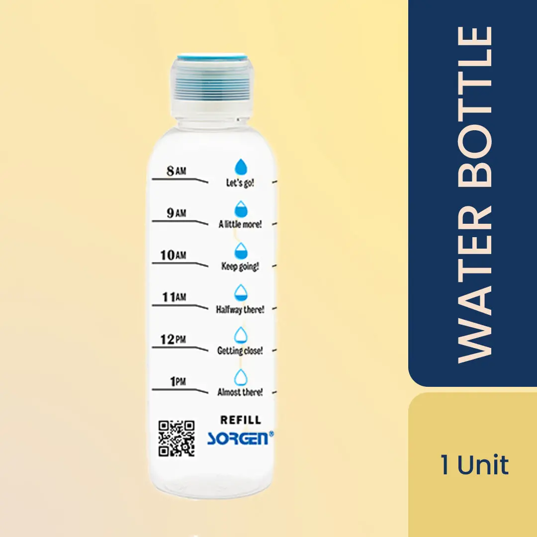 Sorgen Hourly Water Bottle With Motivational Time Marker 1