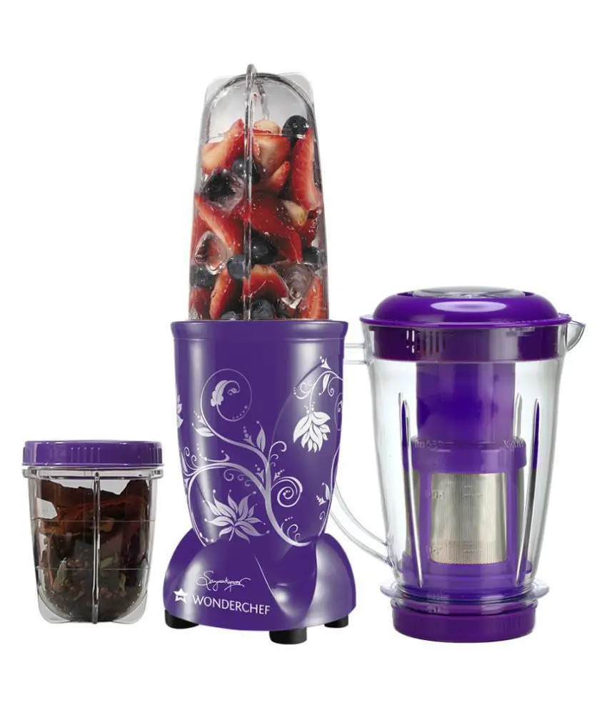 Wonderchef Nutri-Blend 400Watt Mixer Grinder With Jars 1