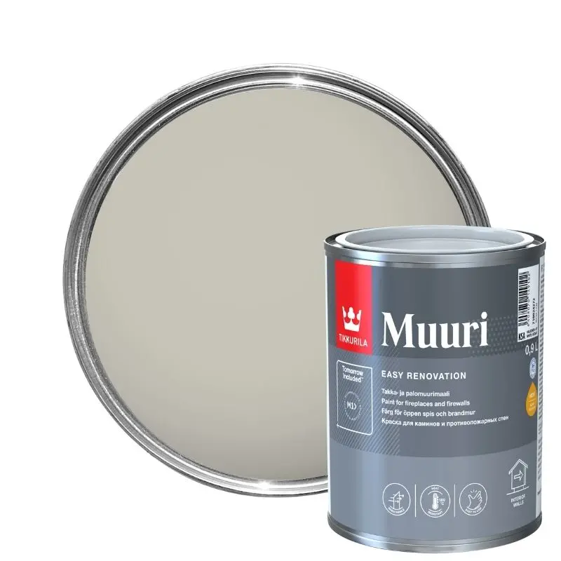 Tikkurila Muuri Fireplace Paint 11
