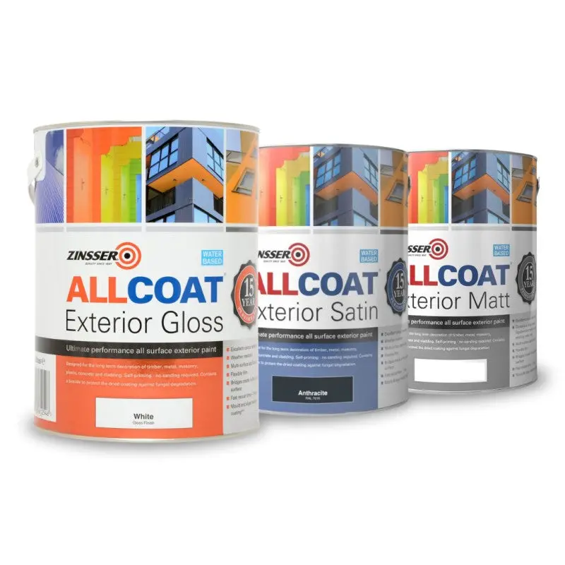 Zinsser Allcoat Interior & Exterior Paint 1