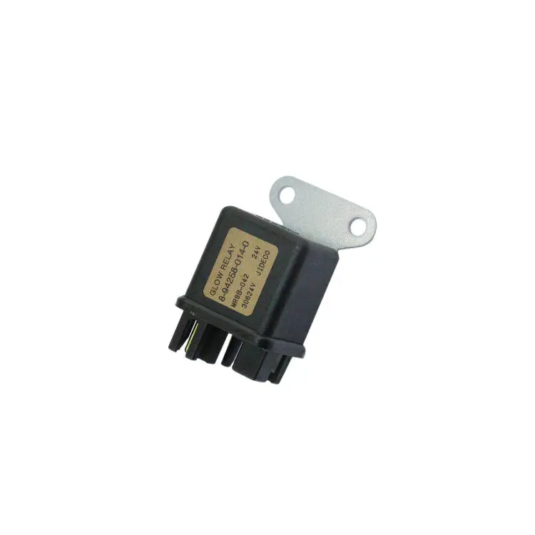 Diselmart Original Glow Plug Relay 8942580140 For Hitachi Ex400 Ex400-3 Ex400-5 Ex450h-5 Cx1000 Cx1100 Cx1800 Cx2000 Cx650-2 Isuzu 6Hk1 Engine 24V 1