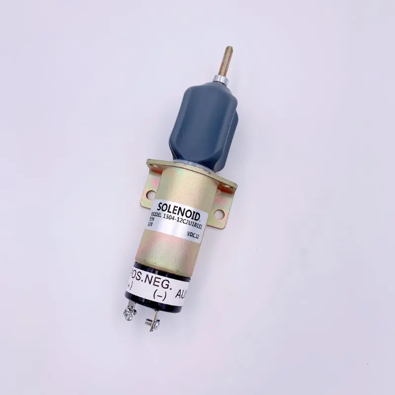 24V 1504-24C2u1b1s1 1500-2057 Fuel Stop Solenoid With 3 Terminals Fits For Kubota Df-750 2
