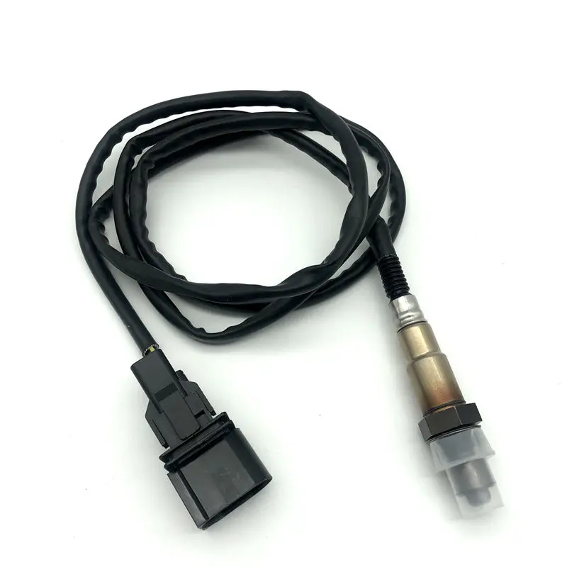 0258007351 Lambda Oxygen Sensor Exhaust Probe 5 Poles For Bosch Volkswagen Passat 1