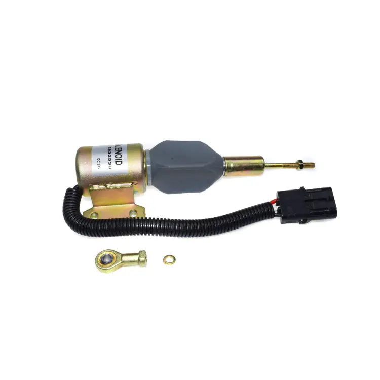 Diselmart 24V 3932530 Sa-4756-24 Fuel Shutoff Solenoid Fits For Hyundai Cummins C4bt/6Bt 5.9 Engine 5.9B-C3 1