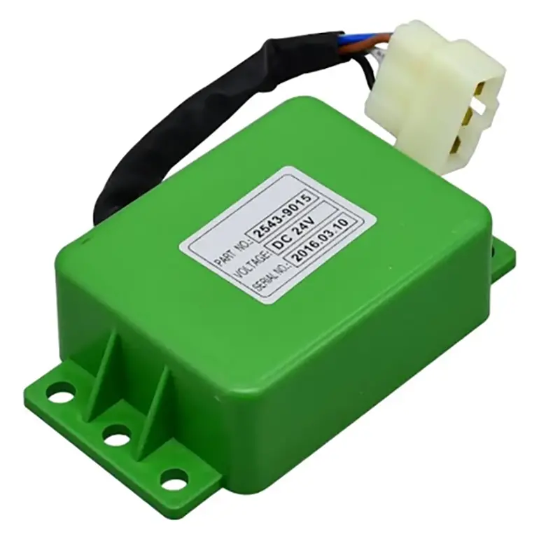 Timer Relay 24V Wiper Relay 2543-9015 Solar Controller Starter Excavator Parts For Daewoo Dh225-7 Dh215-7 Dh200-5 1